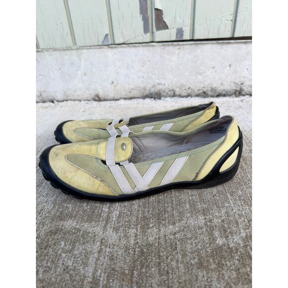 Privo by Clarks Yellow Mesh Mary Jane Comfort Flats 11 - Picture 5 of 6